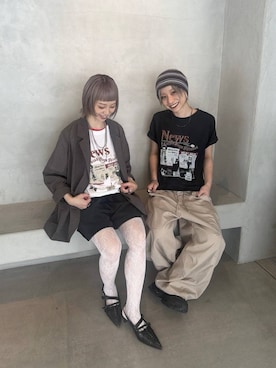 みきのすけさん(レディース・160cm)の夏コーディネート