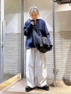 「アイテム（リング）」を使った、みきのすけさん（レディース・160cm・30代）の冬コーディネート