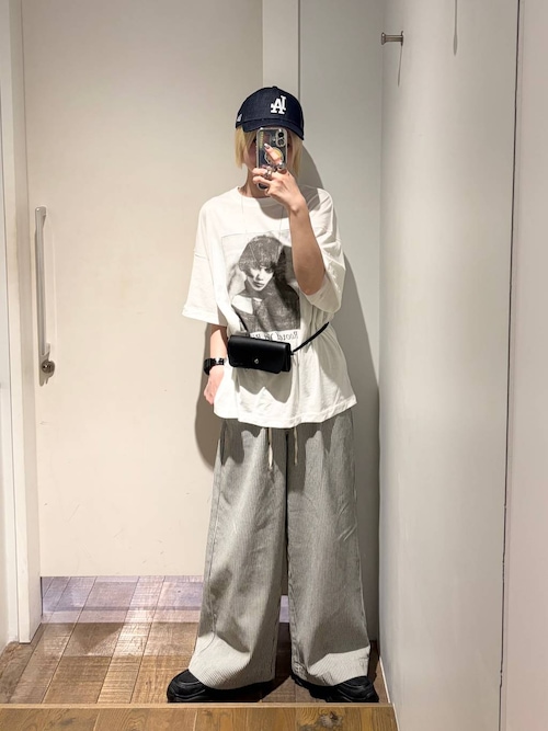 vintage nostalgic graphic print TEE/683775（Tシャツ/カットソー