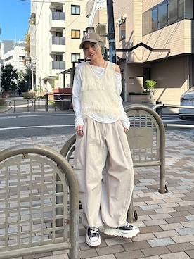 みきのすけさん（レディース・160cm）の冬コーディネート