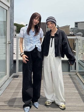 みきのすけさん(レディース・160cm)の夏コーディネート