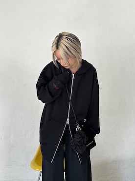 「アイテム（スマホグッズ）」を使った、みきのすけさん（レディース・160cm）の秋コーディネート