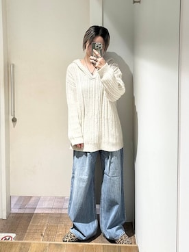 「アイテム（パーカー）」を使った、みきのすけさん（レディース・160cm・30代）の秋コーディネート