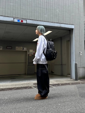 みきのすけさん（レディース・160cm）の冬コーディネート