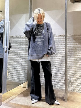 「JEANASIS（ジーナシス）のアイテム」を使った、みきのすけさん（レディース・160cm）の秋コーディネート