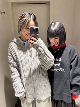 「JEANASIS（ジーナシス）のアイテム（パーカー）」を使った、みきのすけさん（レディース・160cm）の秋コーディネート