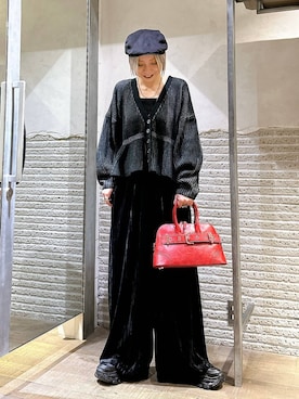 「アイテム（ハンチング/ベレー帽）」を使った、みきのすけさん（レディース・160cm・30代）の秋コーディネート