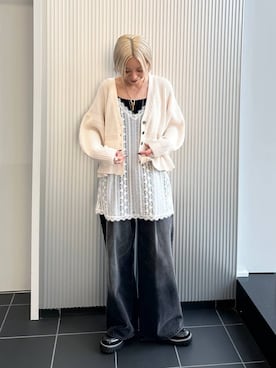 「アイテム（その他トップス）」を使った、みきのすけさん（レディース・160cm・30代）の秋コーディネート