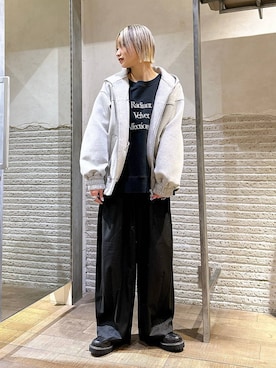 みきのすけさん（レディース・160cm）の冬コーディネート