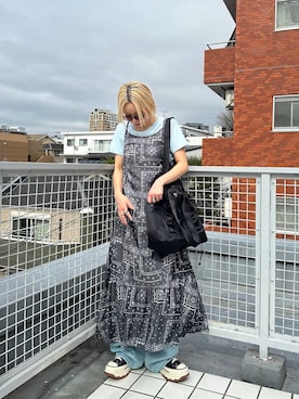 みきのすけさん（レディース・160cm）の春コーディネート