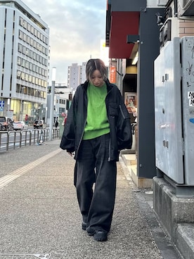 「アイテム（ネックレス）」を使った、みきのすけさん（レディース・160cm・30代）の秋コーディネート