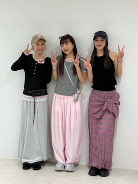 みきのすけさん（レディース・160cm）の春コーディネート