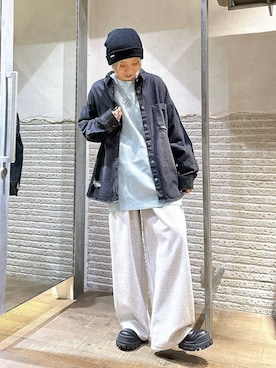 「アイテム（ネックレス）」を使った、みきのすけさん（レディース・160cm・30代）の秋コーディネート