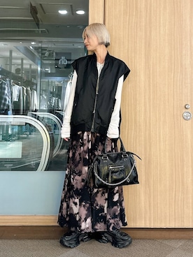 「アイテム（ローファー）」を使った、みきのすけさん（レディース・160cm・30代）の夏コーディネート