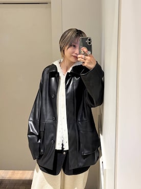 「JEANASIS（ジーナシス）のアイテム（パンプス）」を使った、みきのすけさん（レディース・160cm）の秋コーディネート