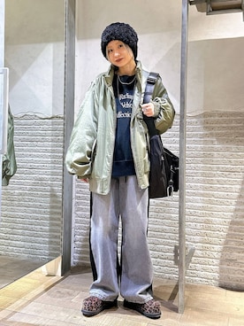 「アイテム（その他シューズ）」を使った、みきのすけさん（レディース・160cm）の冬コーディネート