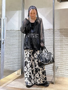 「アイテム（パーカー）」を使った、みきのすけさん（レディース・160cm・30代）の夏コーディネート