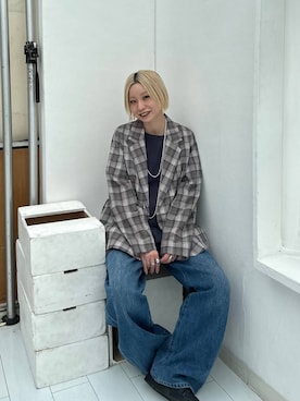 みきのすけさん（レディース・160cm）の春コーディネート