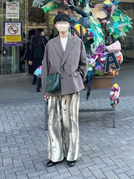 「soerte」｜「アイテム（スリッポン）」を使った、Matchさん（メンズ・174cm）の秋コーディネート