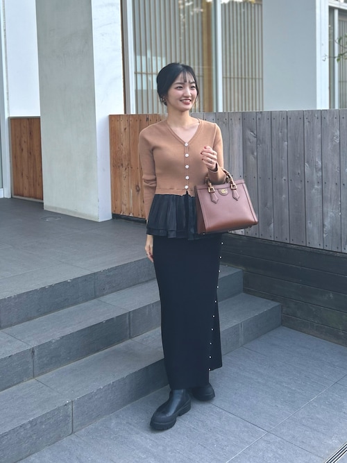 セール】サイドパールニットスカート（スカート）｜MERAKI（メラキ）の