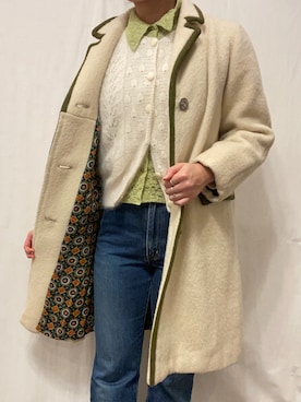 「ヴィンテージコート」｜Loveflower さん（レディース・168cm）の秋コーディネート
