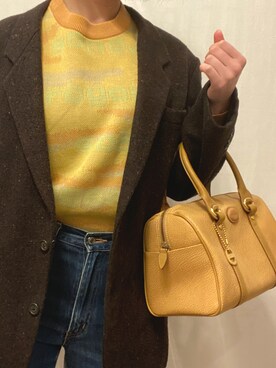 「EDWIN（エドウィン）のアイテム（デニムパンツ、ブルー系）」を使った、Loveflower さん（レディース）の冬コーディネート