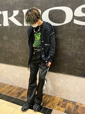 「SAD REBORN DOLLS（サッドリボーンドルズ）のアイテム」を使った、はせさん（メンズ・178cm）の冬コーディネート