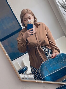 「working style」｜Xin Peiさん（レディース・162cm）の秋コーディネート