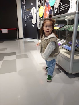 okahoさん（キッズ・110cm）の春コーディネート