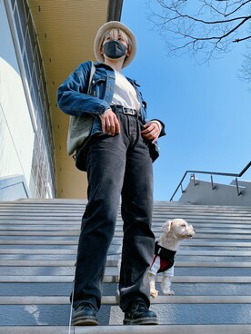 コテンコテツさん（レディース・165cm）の春コーディネート