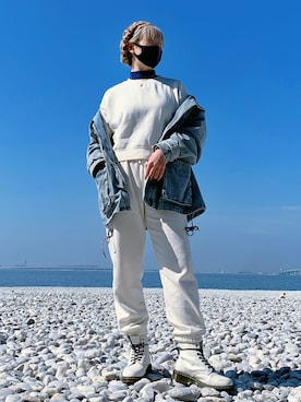 コテンコテツさん（レディース・165cm）の冬コーディネート