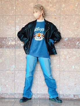 コテンコテツさん（レディース・165cm）の冬コーディネート