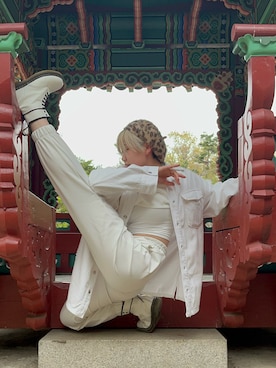 コテンコテツさん（レディース・165cm）の春コーディネート