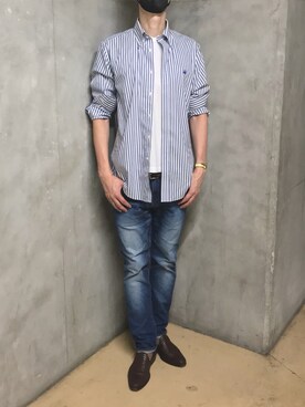 色落ちデニム のメンズ人気ファッションコーディネート Wear