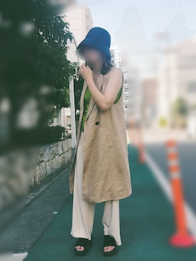 meganemoさん（レディース・163cm）の夏コーディネート