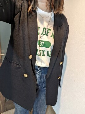 「A part by（アパートバイ）のアイテム」を使った、meganemoさん（骨格ナチュラル・レディース・163cm）の春コーディネート