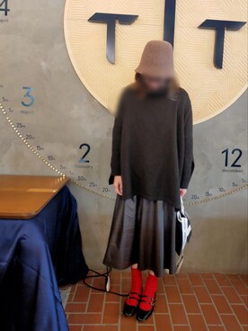 meganemoさん(レディース・163cm)の冬コーディネート