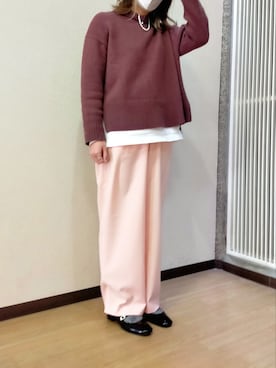 meganemoさん（レディース・163cm）の冬コーディネート