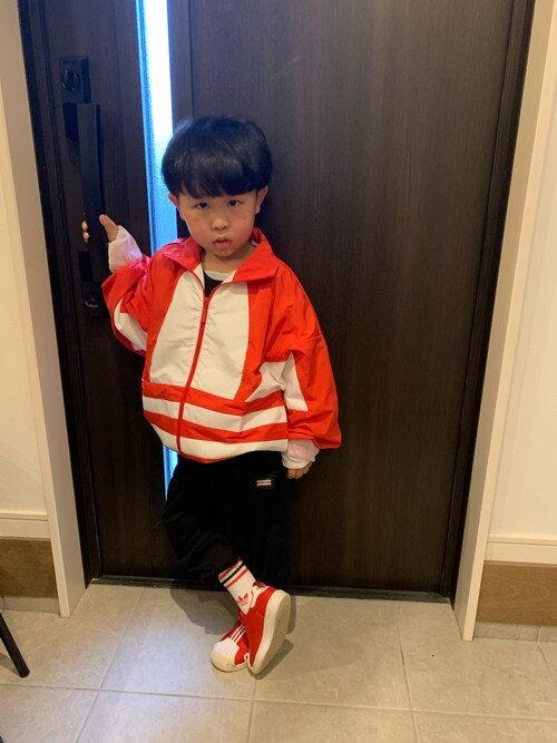 Sourara Adidasのナイロンジャケットを使ったコーディネート Wear