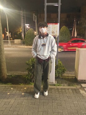 708snkrsさん（メンズ・182cm）の冬コーディネート