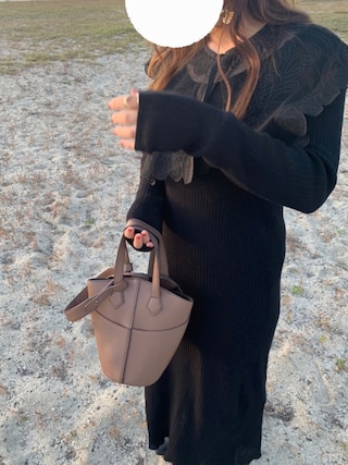 ☆shiona☆ 様　　　LACE COLLAR SET DRESS Ameri（アメリ）の「LACE COLLAR SET DRESS（ワンピース）」 - WEAR