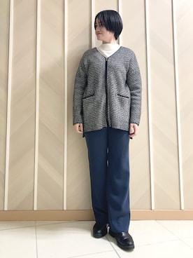 tomoさん(レディース・161cm)の冬コーディネート