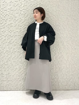 「ブーツコーデ」｜「アイテム（その他）」を使った、sakuさん（レディース・146cm）の秋コーディネート