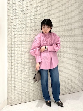 「GALLEST」｜sakuさん（レディース・146cm）の秋コーディネート