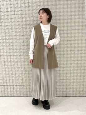 「ブーツコーデ」｜「アイテム（その他）」を使った、sakuさん（レディース・146cm）の秋コーディネート