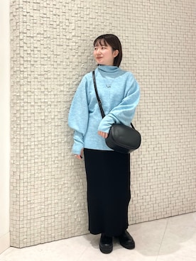 「GALLEST」｜sakuさん（レディース・146cm）の冬コーディネート