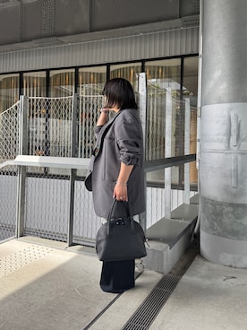 「IACUCCI（イアクッチ）のアイテム」を使った、Harunaさん（レディース・155cm）の夏コーディネート