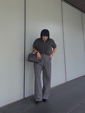 「IACUCCI（イアクッチ）のアイテム」を使った、Harunaさん（レディース・155cm）の夏コーディネート