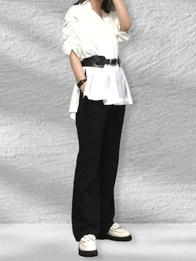 nifan さんの（AZUL by moussy | アズールバイマウジー）を使ったコーディネート