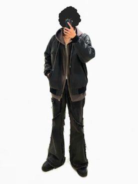 Xaxaさん（メンズ・178cm・10代）の冬コーディネート